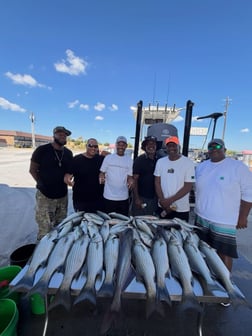 Fishing in Little Elm, Texas