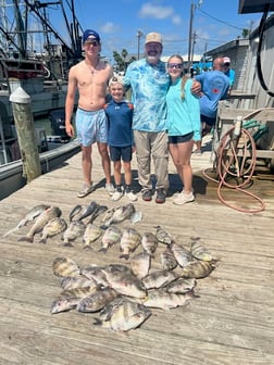 Fishing in Port O'Connor, Texas