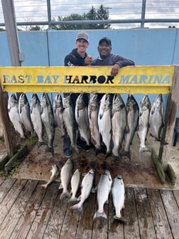 Fishing in Williamsburg, Michigan