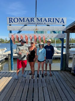 Fishing in Orange Beach, Alabama