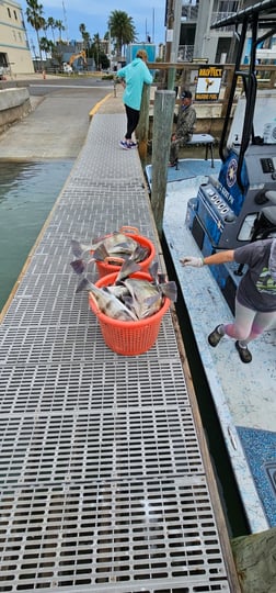 Fishing in Port Isabel, Texas