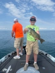 Fishing in Belle River, Canada