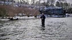 Fishing in Broken Bow, Oklahoma