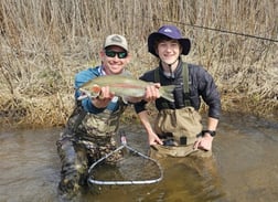 Fishing in Thompsonville, Michigan