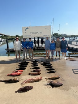 Fishing in Freeport, Texas