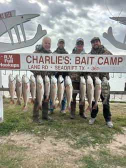 Fishing in Port O'Connor, Texas