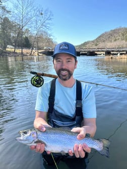 Fishing in Broken Bow, Oklahoma