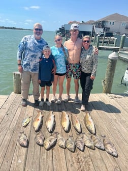 Fishing in Port O'Connor, Texas