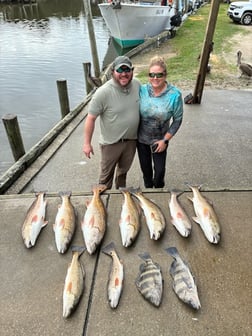 Fishing in Bon Secour, Alabama