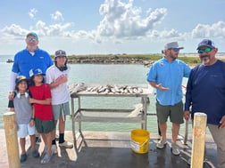 Fishing in Galveston, Texas