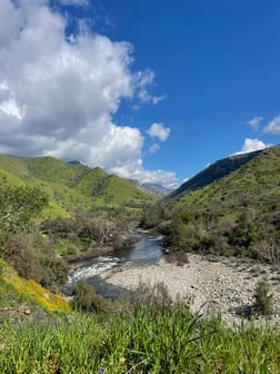 Fishing in Hume, California