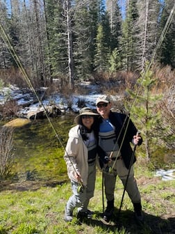 Fishing in Hume, California
