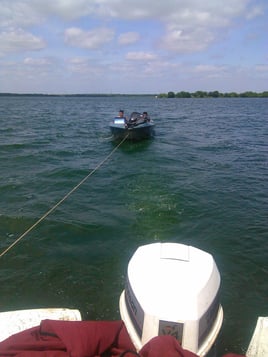 Freshwater Reds on Calaveras Lake
