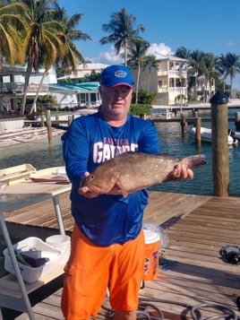 Black Grouper Fishing in Crystal River, Florida