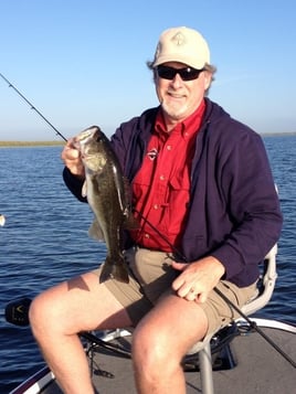 Largemouth Bass Fishing in Okeechobee, Florida