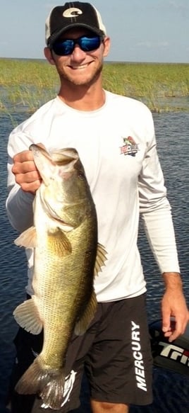 Largemouth Bass Fishing in Okeechobee, Florida
