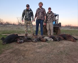Texas two day duck and hog hunting adventure!!!