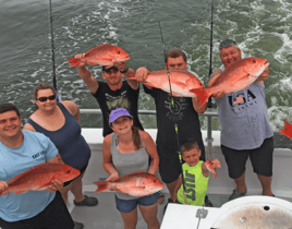 Red Snapper Fishing in Orange Beach, Alabama