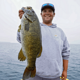 Traverse city smallmouth bass trip