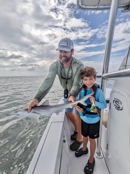 Inshore Fishing aboard Sportsman Bay Boat
