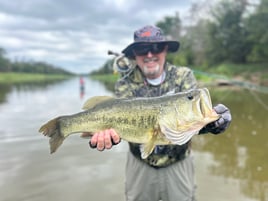 Largemouth Bass Fishing in Aquilla, Texas