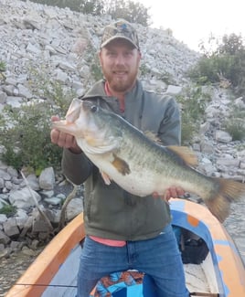 Largemouth Bass Fishing in El Camotal, Mexico