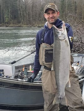 Chinook Salmon Fishing in Everett, Washington