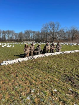 Arkansas Conservation Snow Goose Hunts