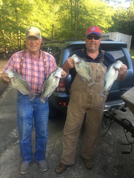 Crappie Fishing in Grenada, Mississippi