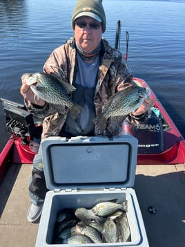 Crappie Fishing in Grenada, Mississippi
