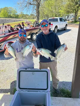 Crappie Fishing in Grenada, Mississippi