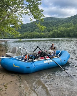 Greenbrier River Full Day Guided Fishing Trip