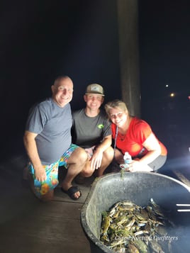 Crab Fishing in Spring Hill, Florida