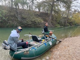 Trophy Rainbow Trout drift boat fly fishing trips