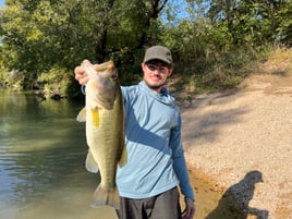 Fly fishing for Guadalupe Bass! 
