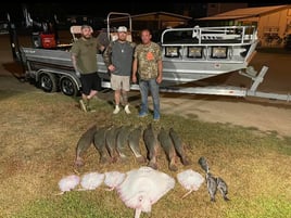 Bowfishing in Port O' Connor Texas