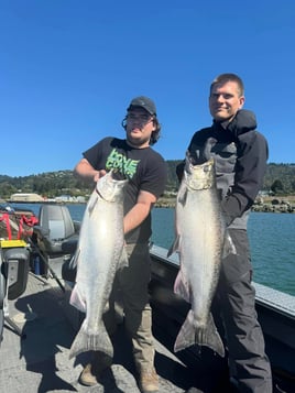Southern Oregon salmon trolling