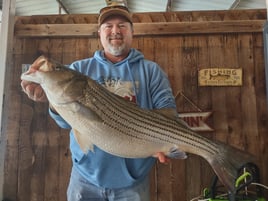 Lake Texoma Trophy Striper Trips