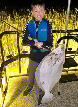 Flounder Fishing in Galveston, Texas