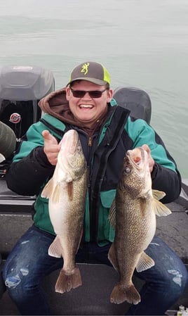 Morning walleye or perch 4 persons 