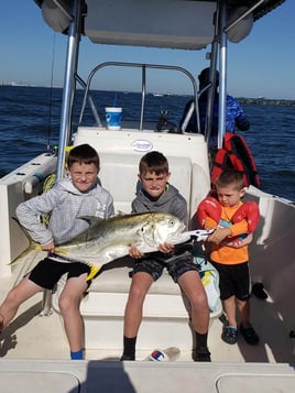 Jack Crevalle Fishing in Galveston, Texas