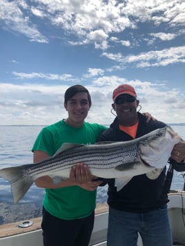 Striped Bass , Raritan Bay & Ocean
