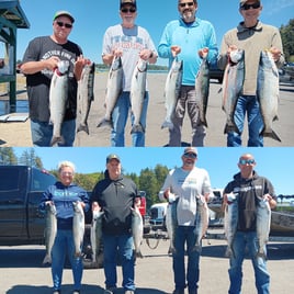 Fall Chinook Salmon fishing 