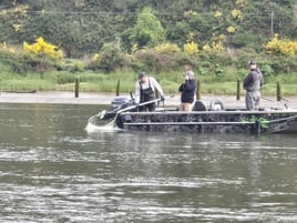 Fall Chinook Salmon fishing 