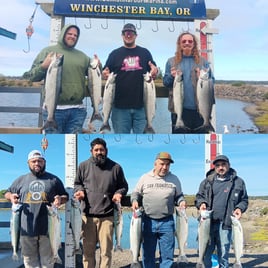 Fall Chinook Salmon fishing 