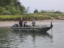 Fall Chinook Salmon fishing 