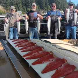 Fall Chinook Salmon fishing 