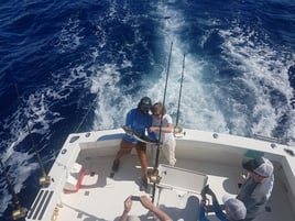 SNORKELING AND SPORT FISHING.