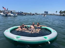 Sandbar and Swim with Floating Mat