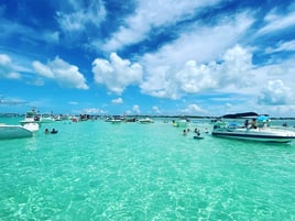Sandbar and Swim with Floating Mat